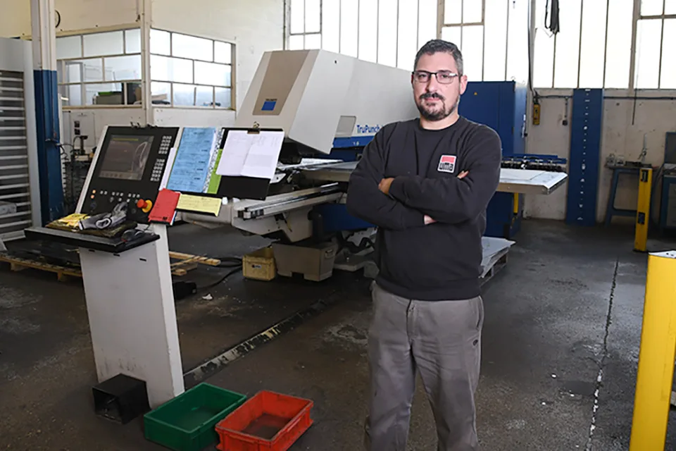machine tôlerie